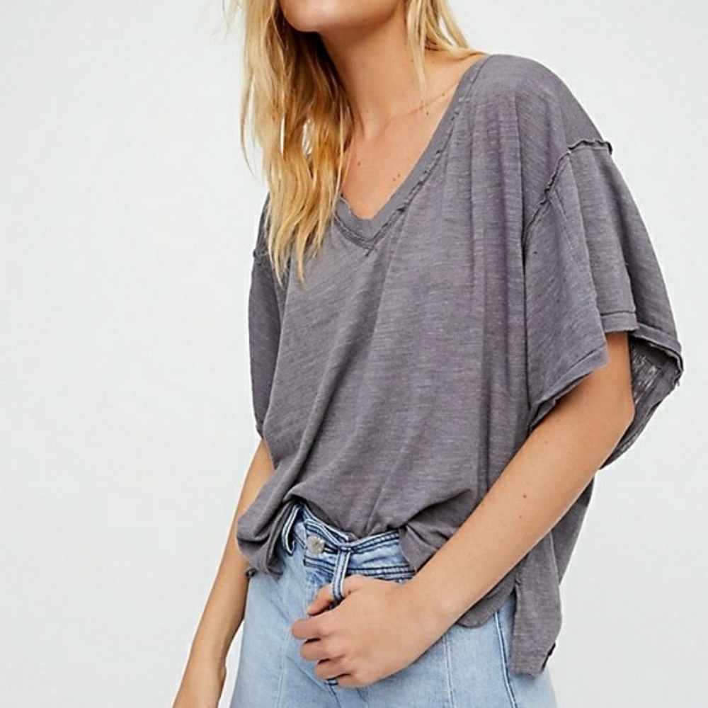 Free People My Boyfriends Shirt